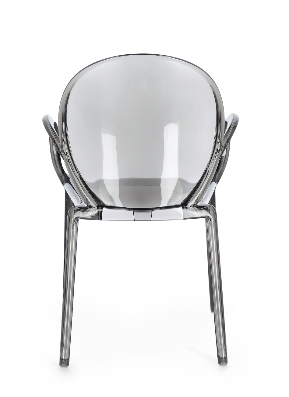 Gartenstuhl Camilla 4er-Set mit Armlehne, Grau