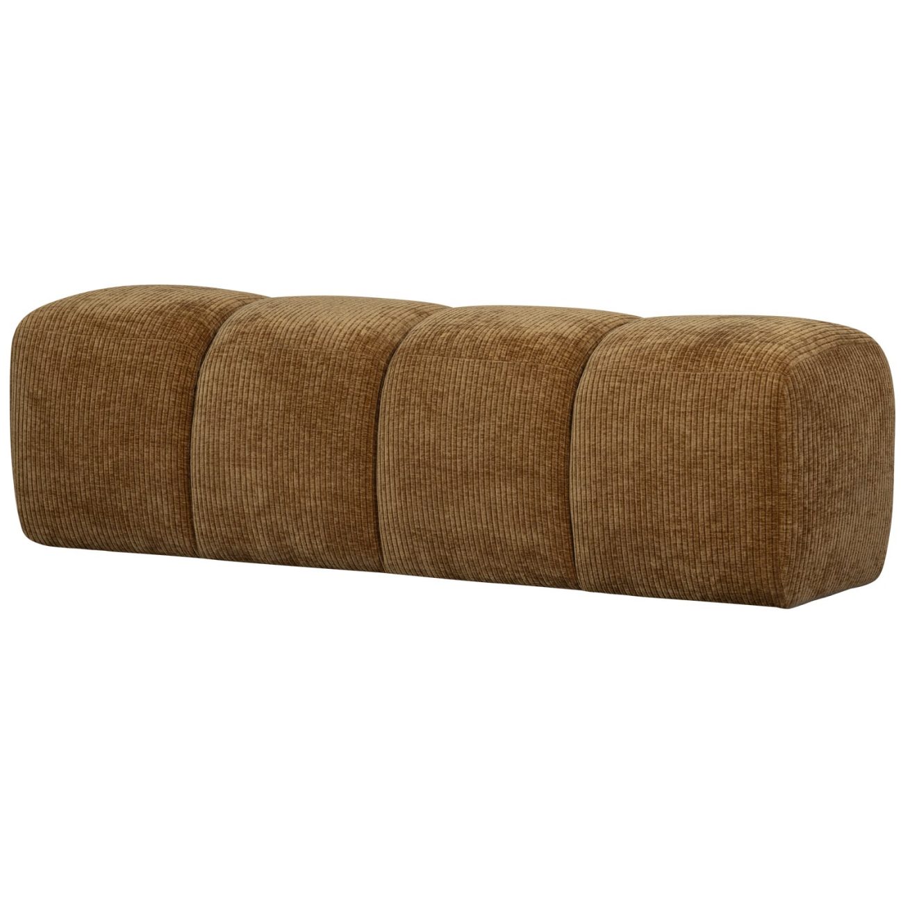 Bank Mojo aus Flachcord 160 cm, Honiggelb Bank Mojo aus Flachcord 160 cm, Honiggelb