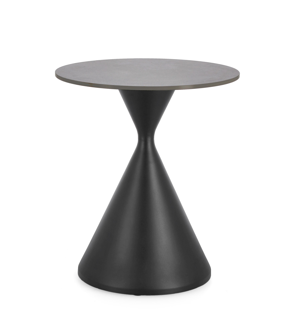 Couchtisch Joona in Marmor-Optik Ø 50 cm, Schwarz Couchtisch Joona in Marmor-Optik Ø 50 cm, Schwarz