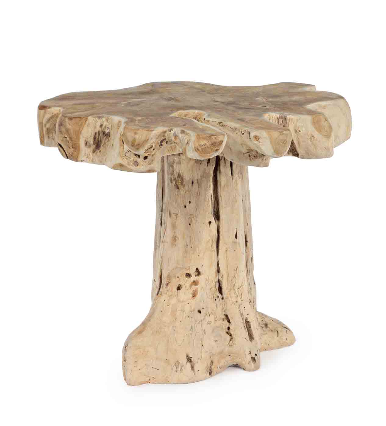 Beistelltisch Kavir aus Teakholz, 50 cm Beistelltisch Kavir aus Teakholz, 50 cm