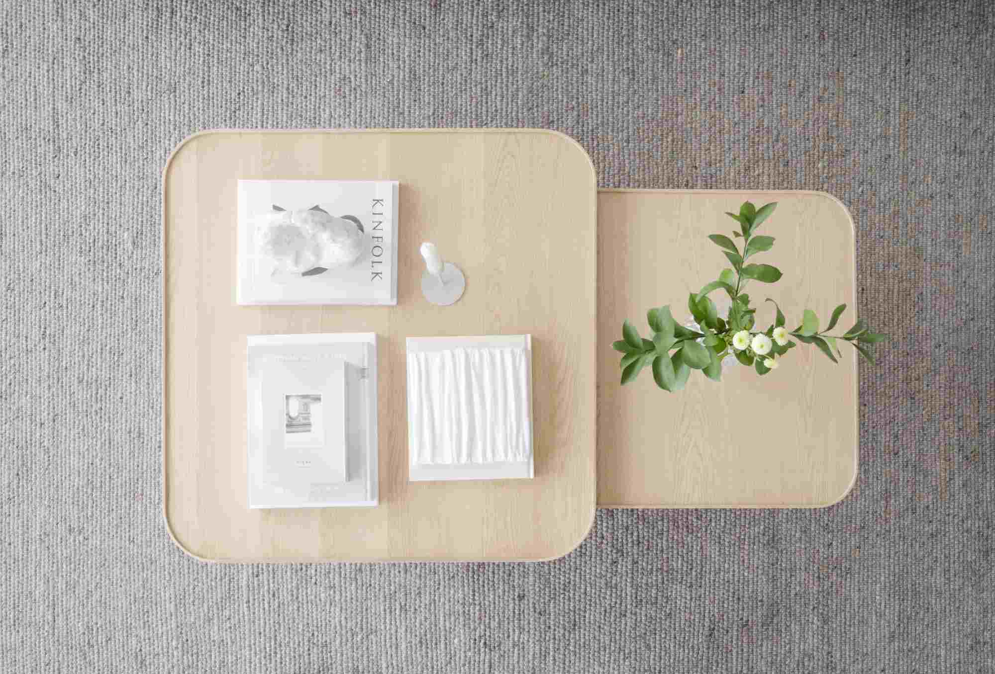 Jetzt entdecken: Couchtisch Sullivan, Weiß pigmentiert, 80x80x40cm mit hochwertiger Verarbeitung.