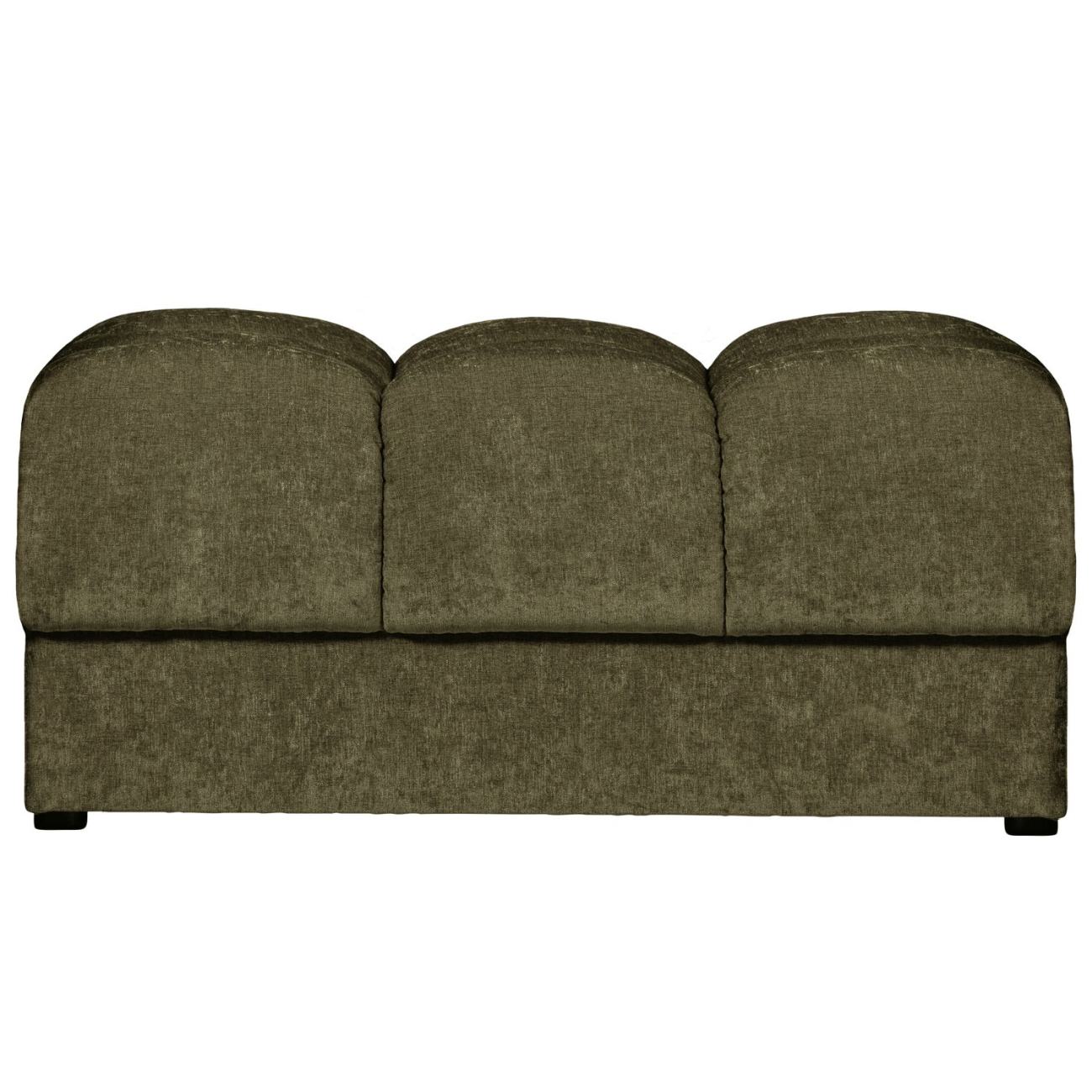 Hocker Date aus Webstoff, Grün Hocker Date aus Webstoff, Grün