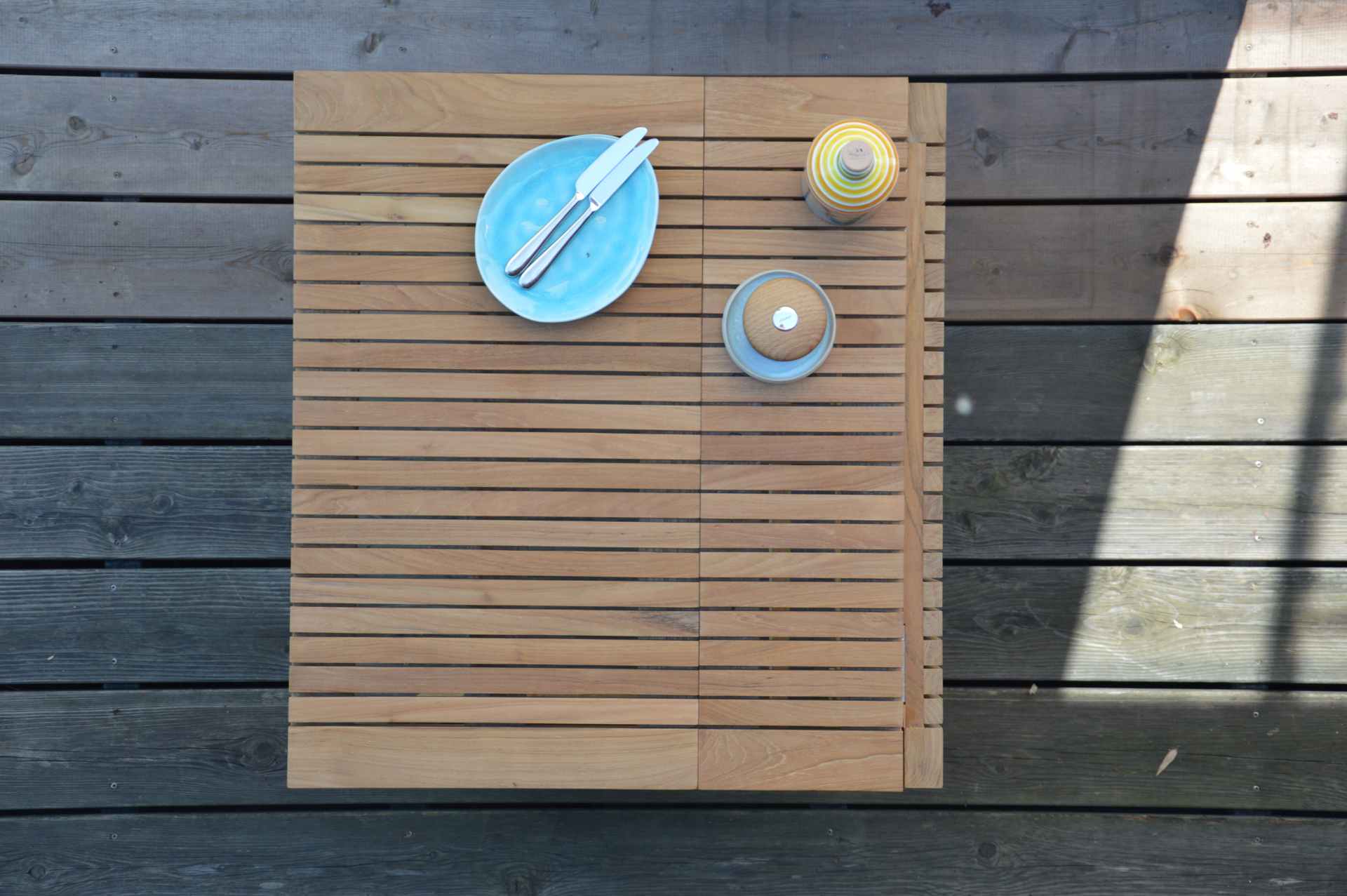 Klapptisch Samoa aus Teakholz