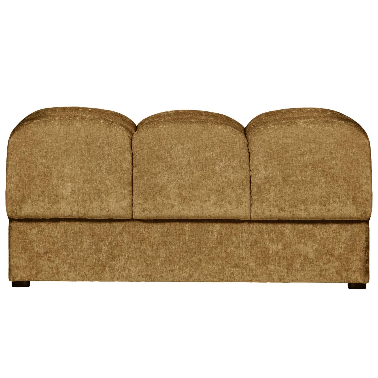 Hocker Date aus Webstoff, Gold Hocker Date aus Webstoff, Gold