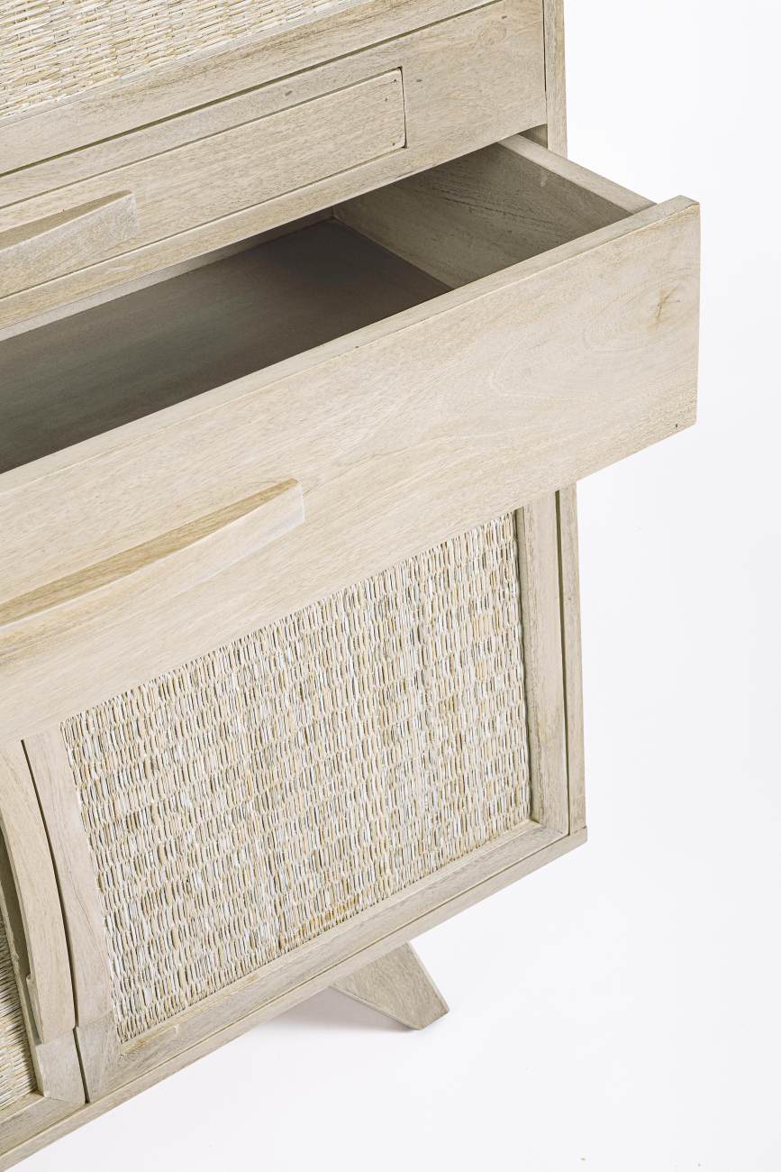 Barschrank Sahana aus Mangoholz