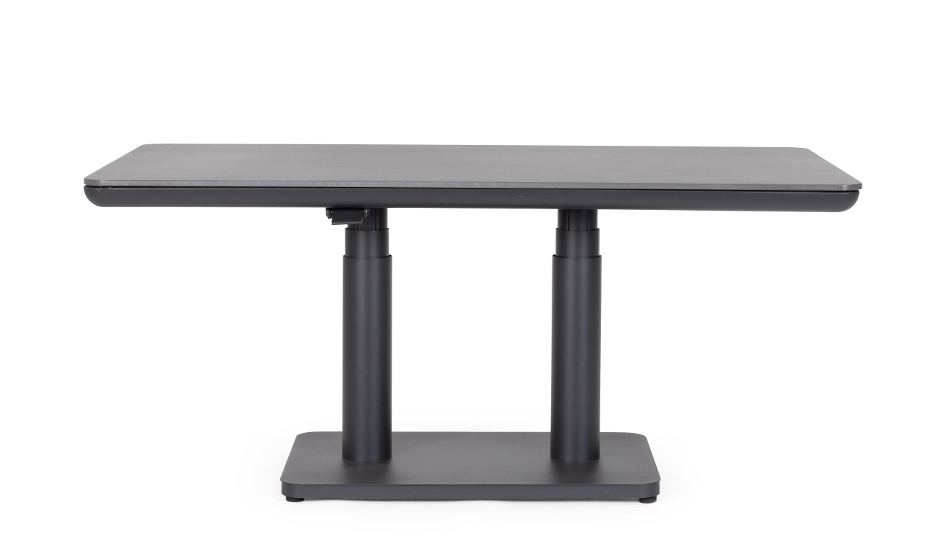 Gartencouchtisch Miguel 140x80 cm, Anthrazit