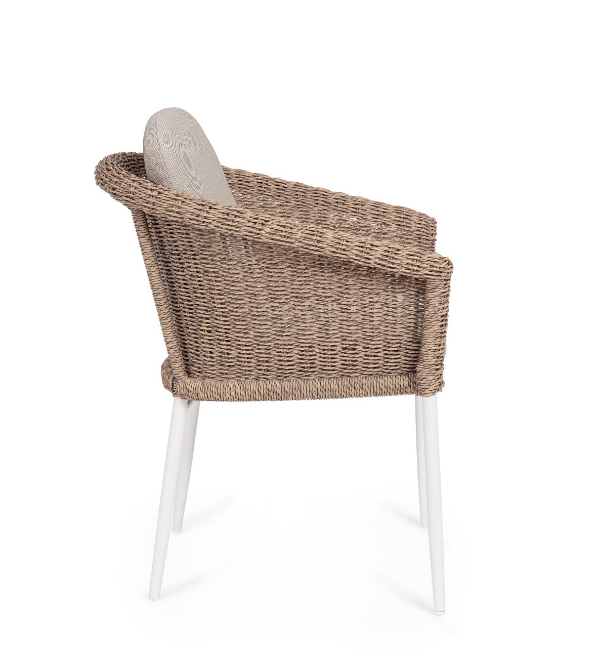 Gartenstuhl Oceana aus Aluminium, Natur