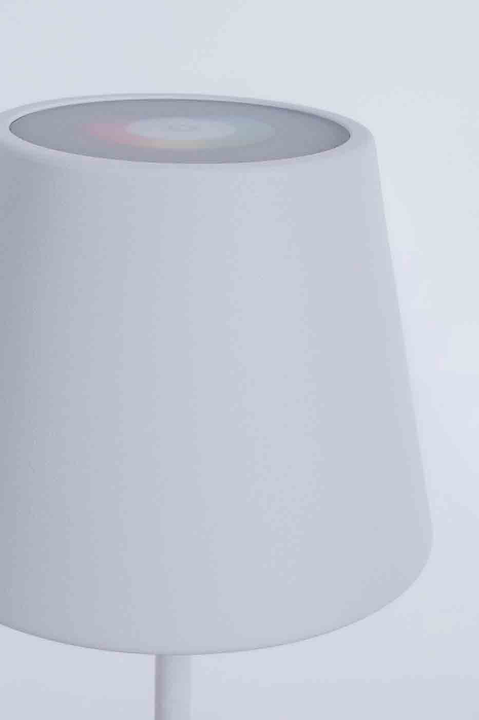 Moderne Outdoor-Lampe Etna aus beschichtetem Stahl leuchtet in 8 verschiedenen Farben