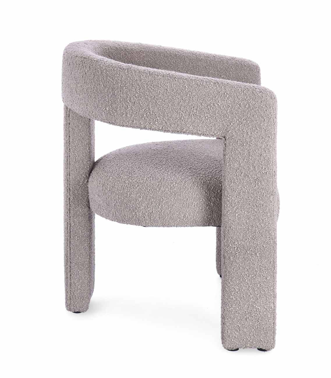 Esszimmerstuhl Arabella mit Armlehne, Grau