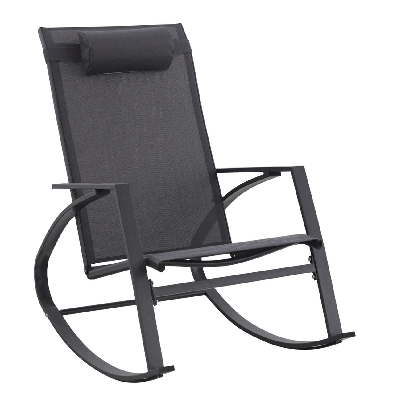 Gartensessel Demid aus Metall, Anthrazit No.2 Gartensessel Demid aus Metall, Anthrazit No.2