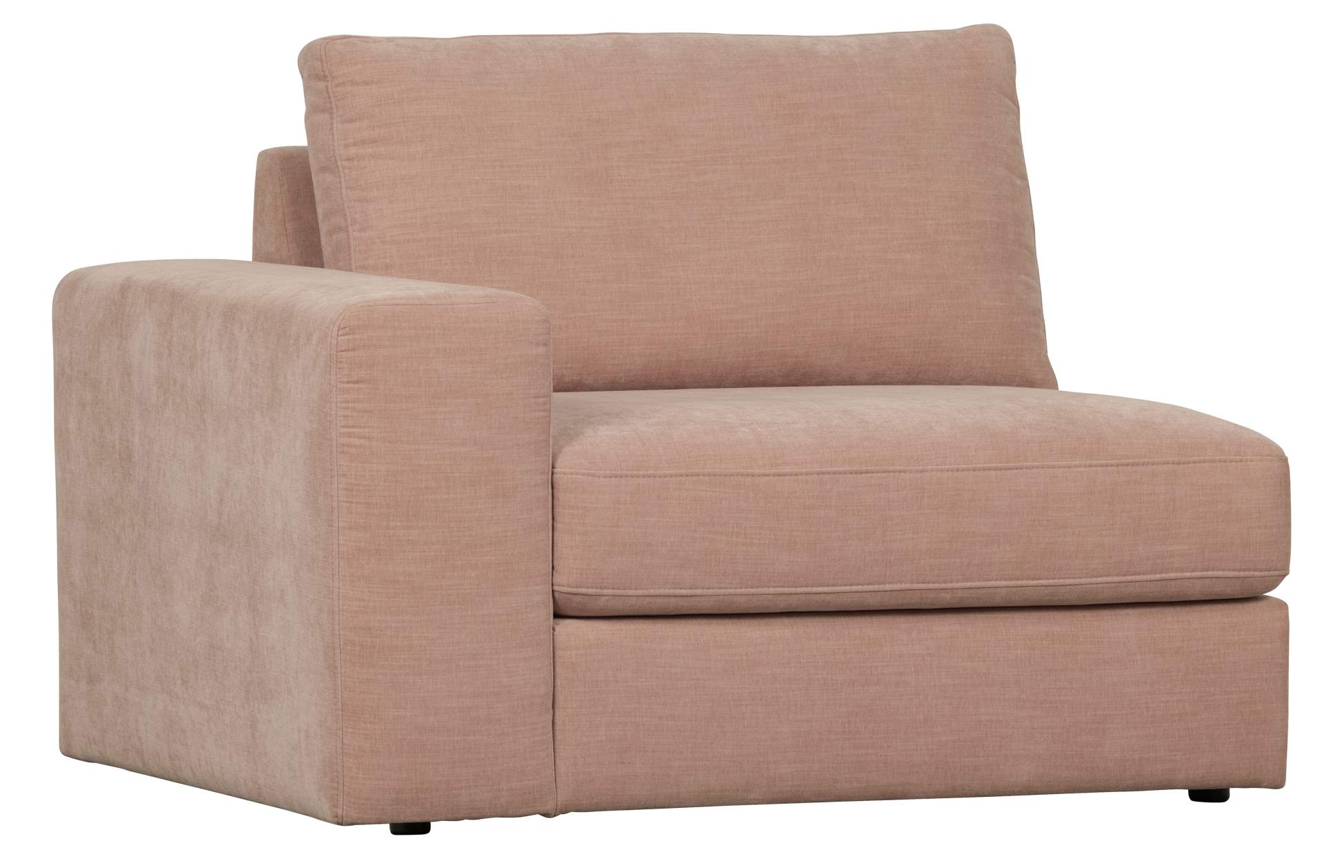 Modulsofa Family 1-Seat Element Links, Rosa Modulsofa Family 1-Seat Element Links, Rosa