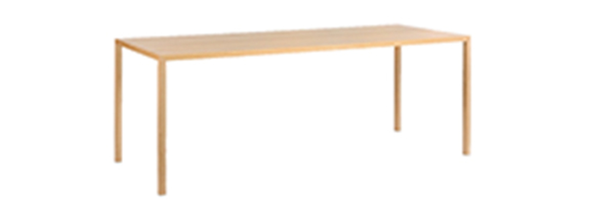 Der schlichte Tisch Cloud der Marke Jan Kurtz überzeugt mit seinem zeitlosen Design. Gefertigt wurde der Tisch aus Echtholzfurnier und hat eine natürliche Farbe. Die Länge des Tisches ist 200 cm.