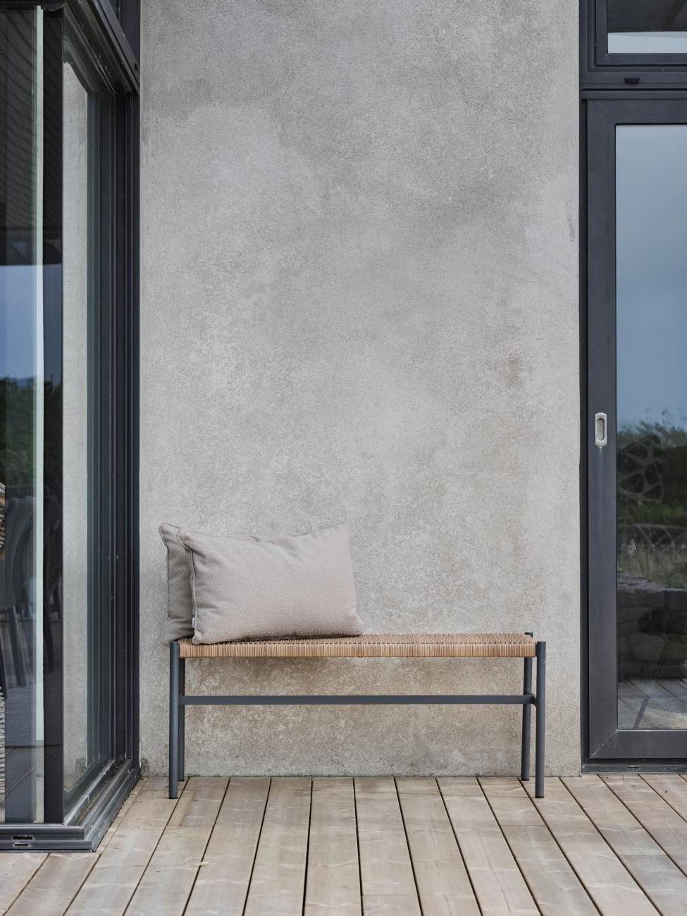 Gartenbank DK 106 cm, Anthrazit