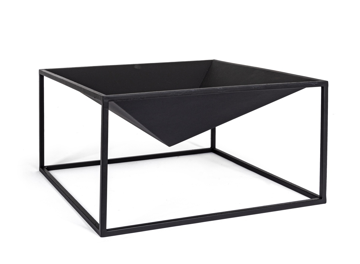 Feuerschale Illinois aus Hitzebeständigen Stahl, Schwarz Feuerschale Illinois aus Hitzebeständigen Stahl, Schwarz