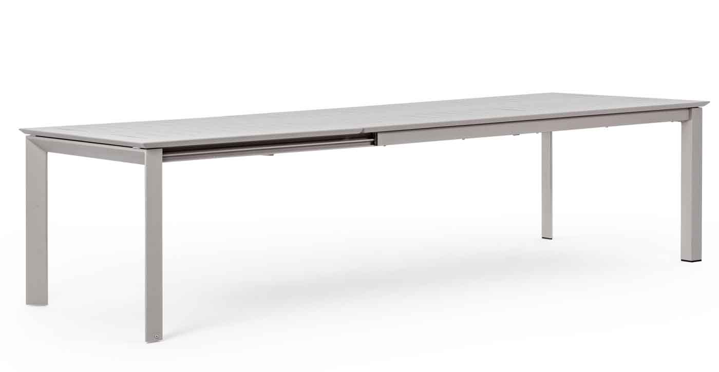 Gartentisch Konnor mit Ausziehfunktion, 200-300x110 cm, Taupe Gartentisch Konnor mit Ausziehfunktion, 200-300x110 cm, Taupe