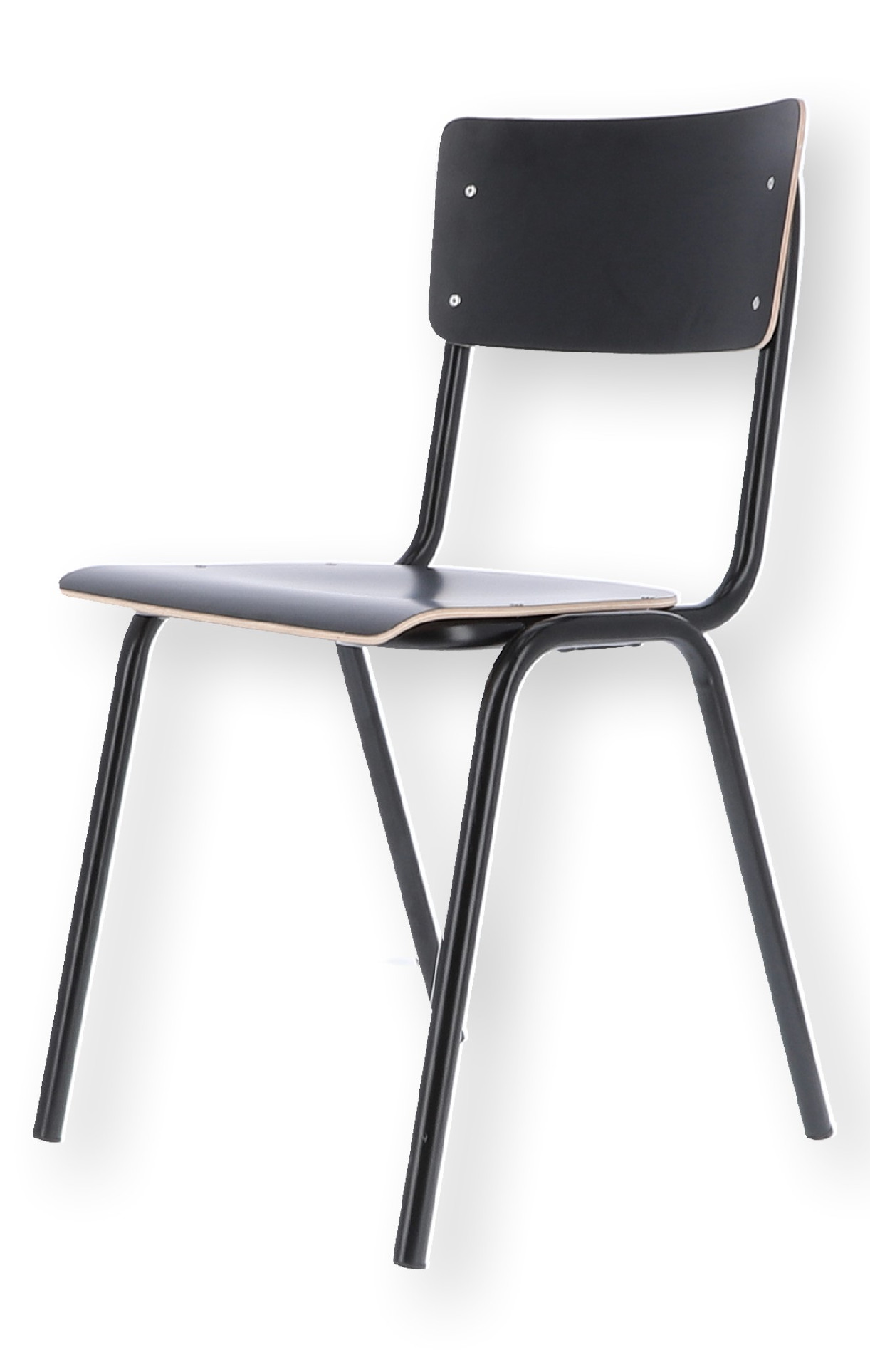 Stuhl Zero stapelbar Schwarz Stuhl Zero, stapelbar, Schwarz