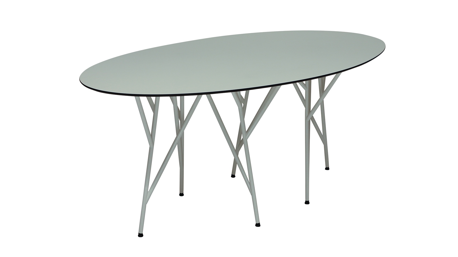 Esstisch Astwerk HPL, 215 cm, Weiß Esstisch Astwerk HPL, 215 cm, Weiß