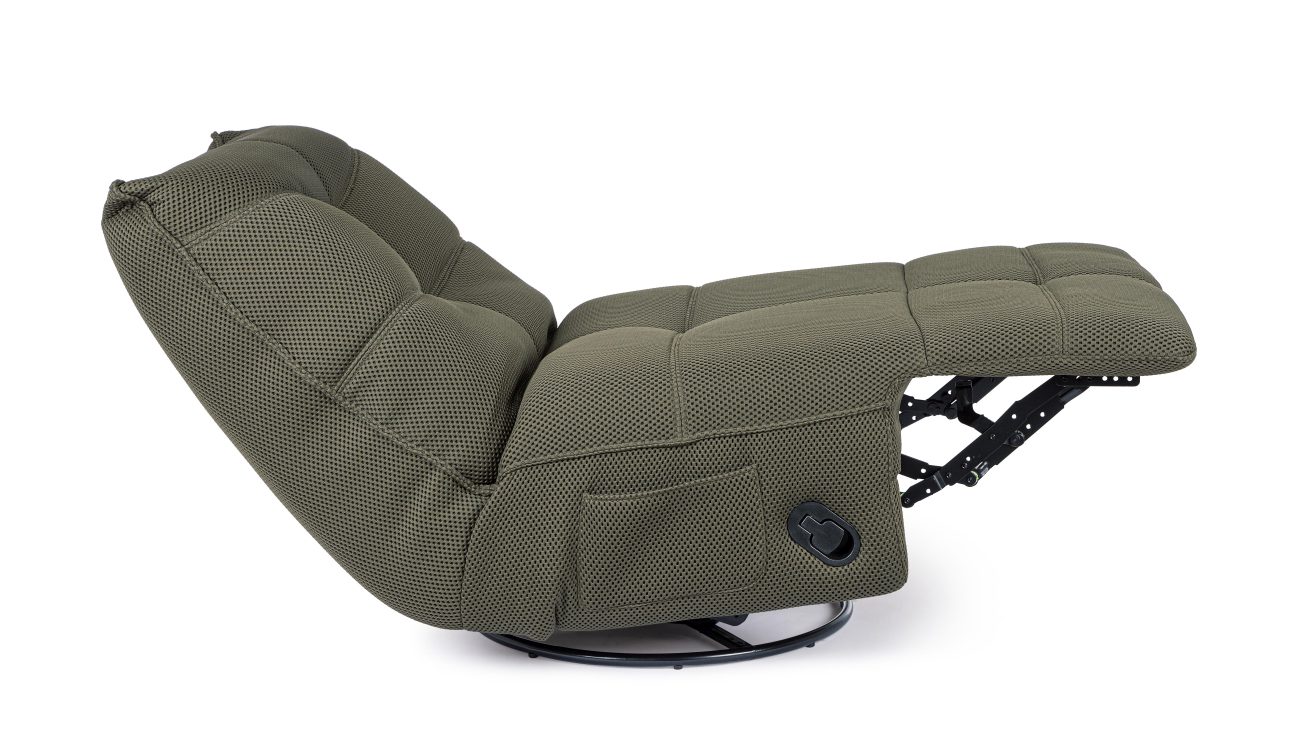 Sessel Gita mit Relax-Funktion, Waldgrün