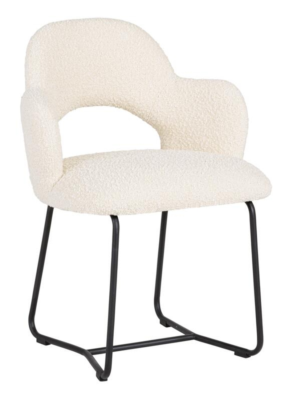 Esszimmerstuhl Vista aus Boucle-Stoff, Natur Esszimmerstuhl Vista aus Boucle-Stoff, Natur