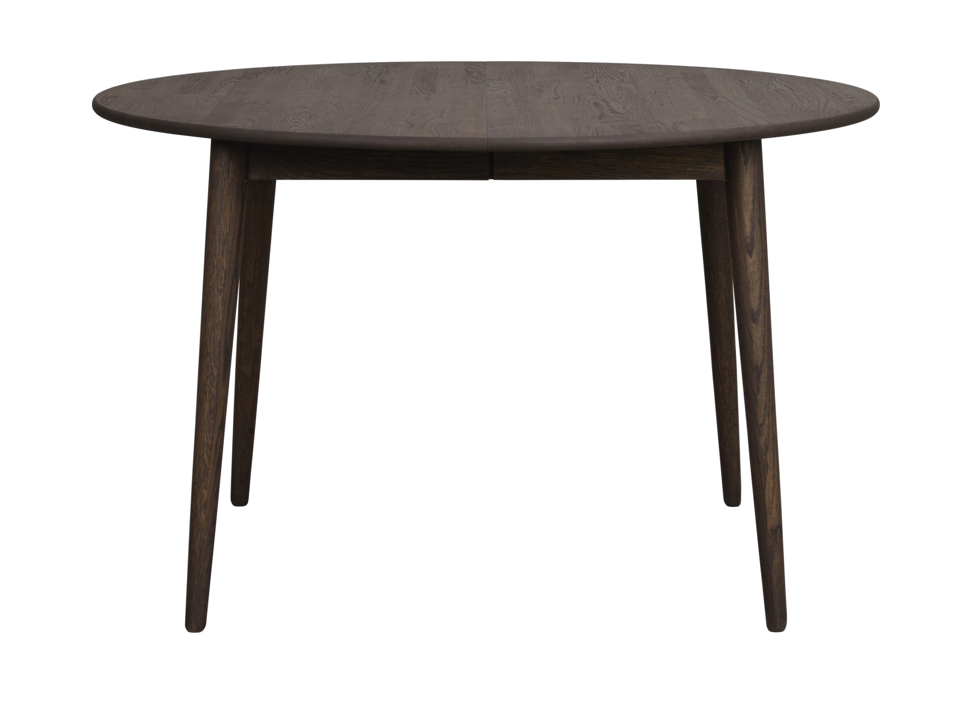 Ausziehtisch Tyler Rund 120/165cm, Eiche Braun passt perfekt in stilvolle Wohnräume.