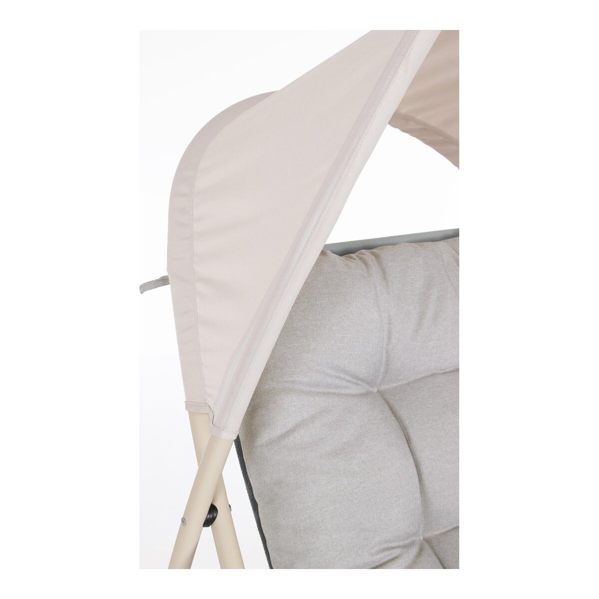 Loungesessel Taito - Metall pulverbeschichtet, Grau