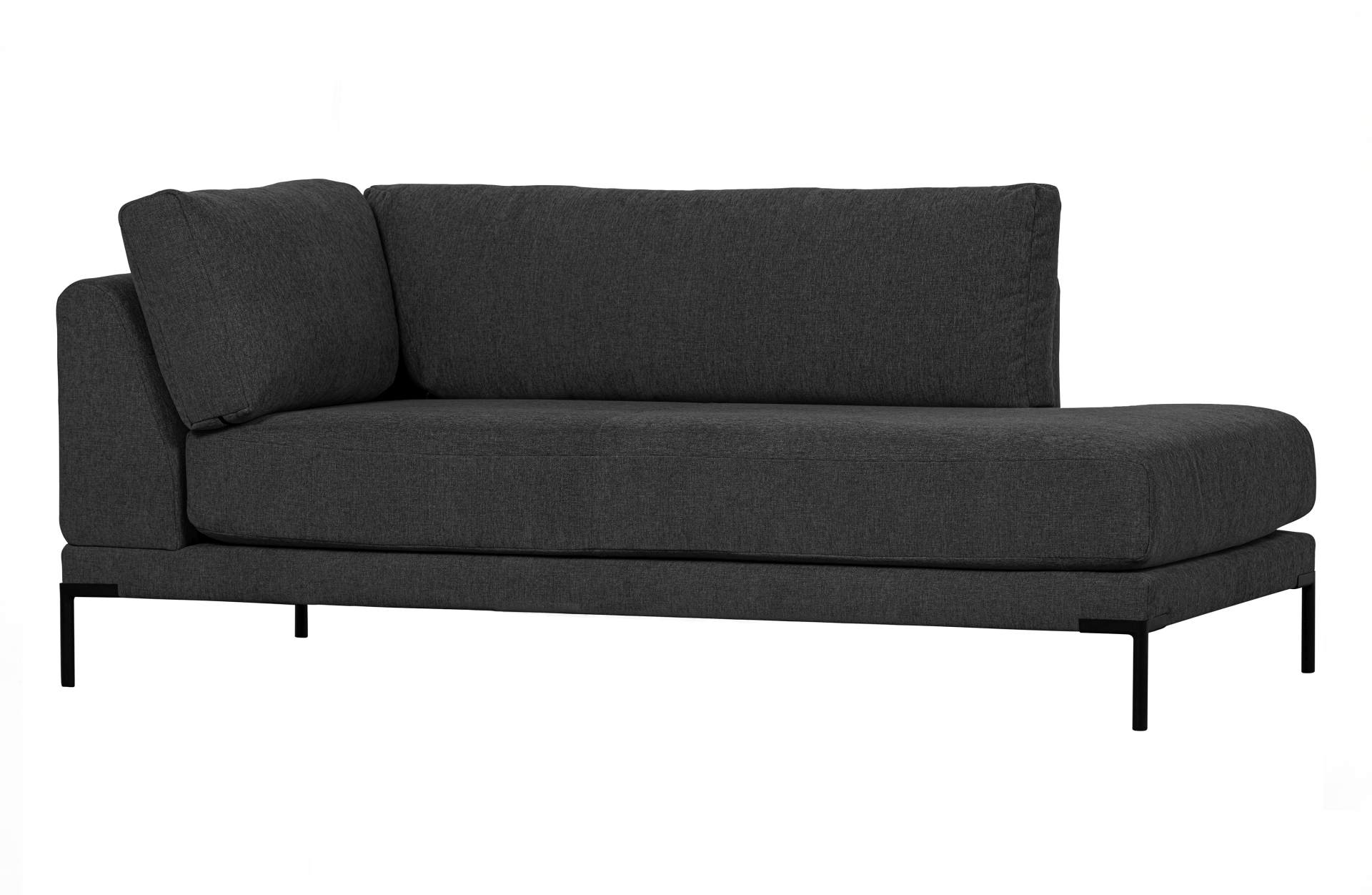 Modulsofa Couple Lounge Element Rechts, Dunkelgrau Modulsofa Couple Lounge Element Rechts, Dunkelgrau