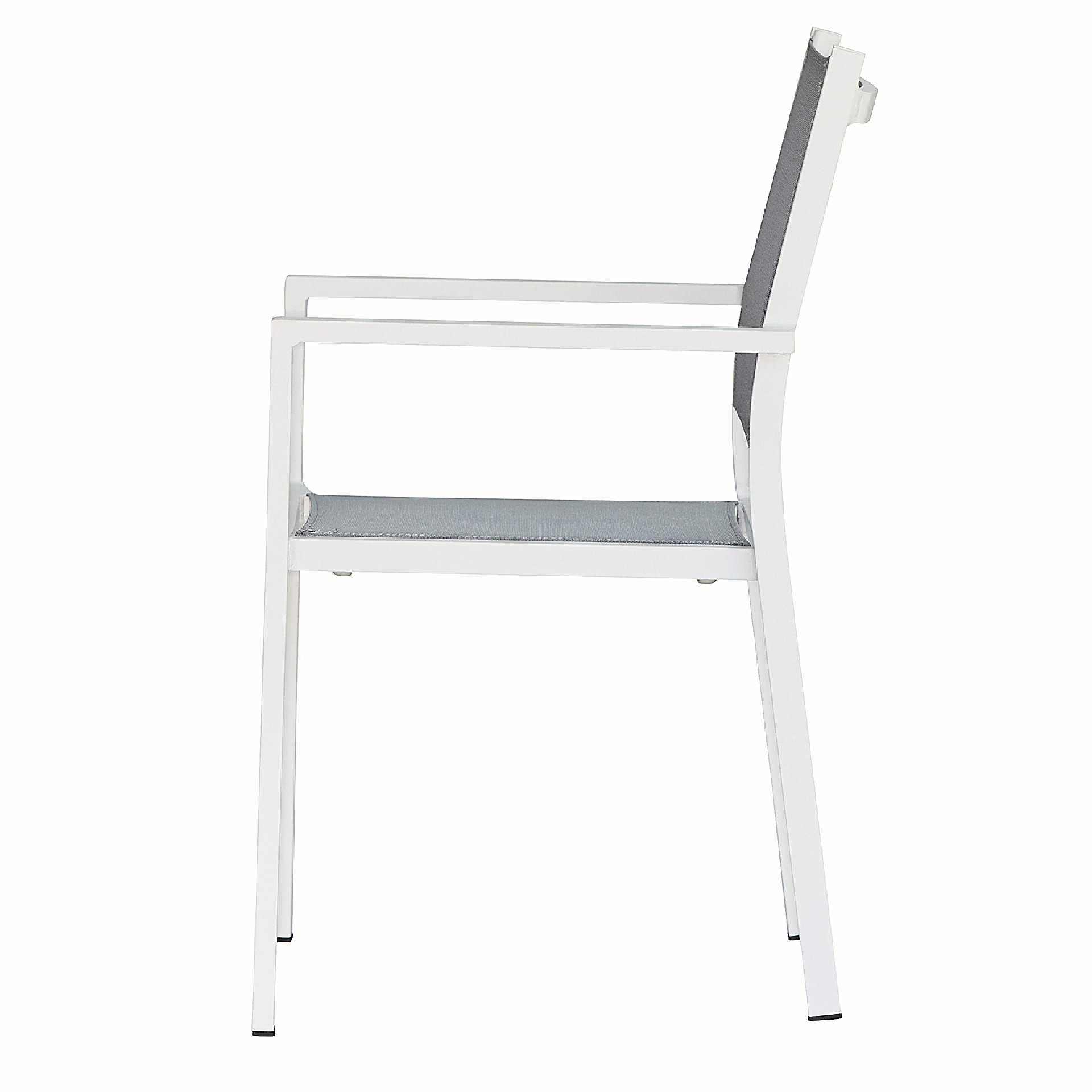 JanKurtz Gartenstuhl Gartensessel Aria Armlehne Textilene Aluminium stapelbar