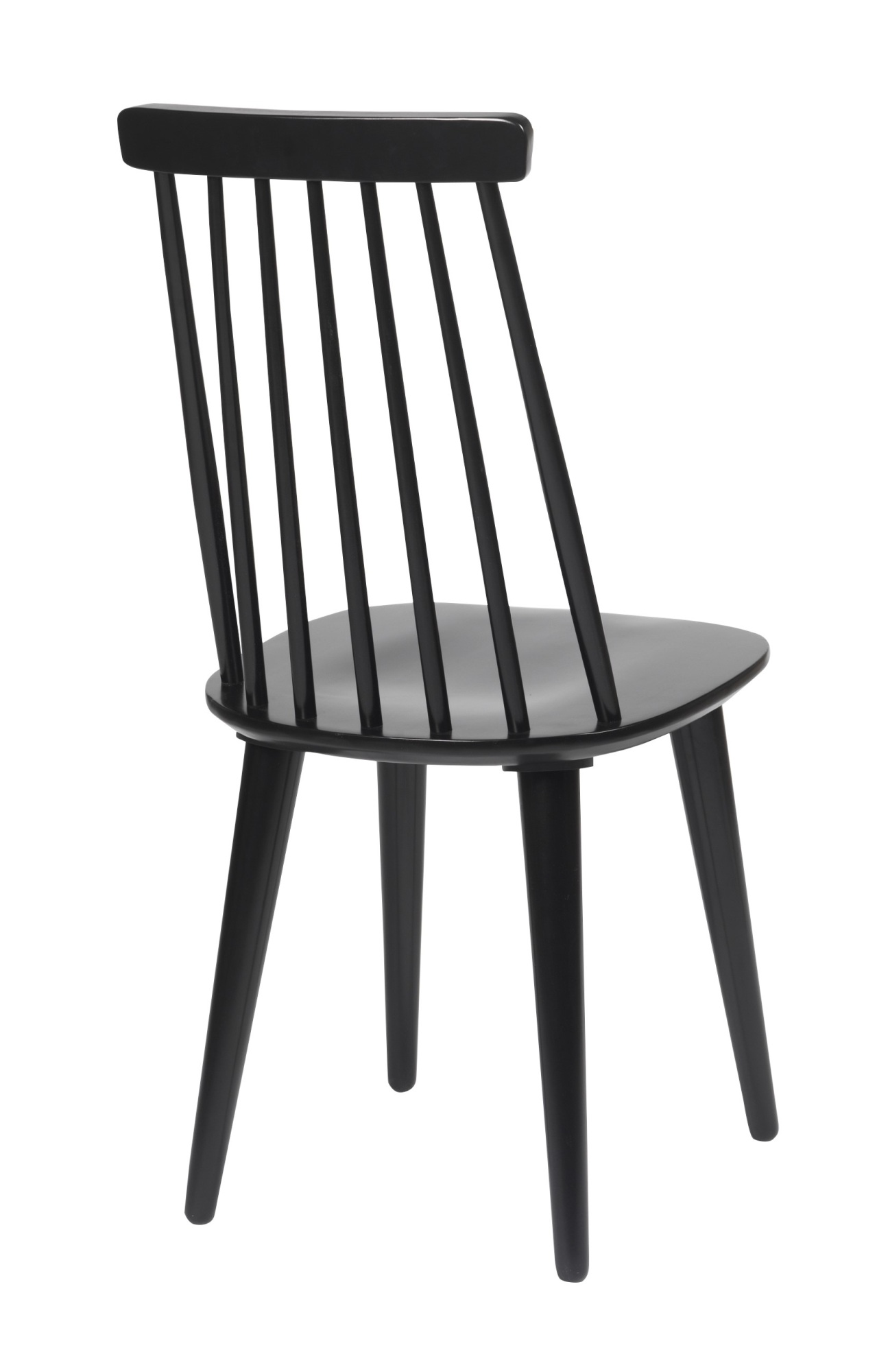 Hochwertiger Stuhl Lotta 4er Set, Schwarz für jede Einrichtung.