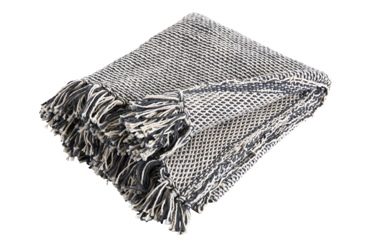 Decke Fortore 130x170 cm, Grau Decke Fortore 130x170 cm, Grau