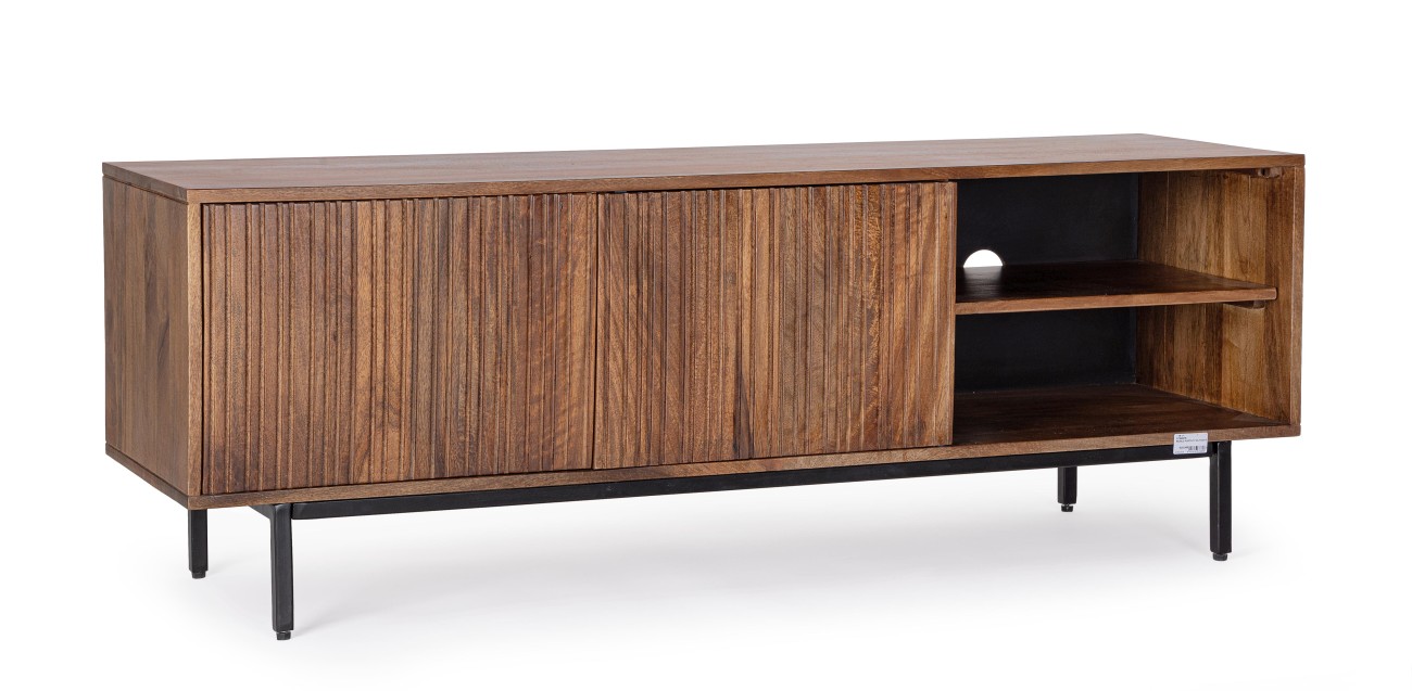 TV Board Tadita aus Mangoholz, 140 cm