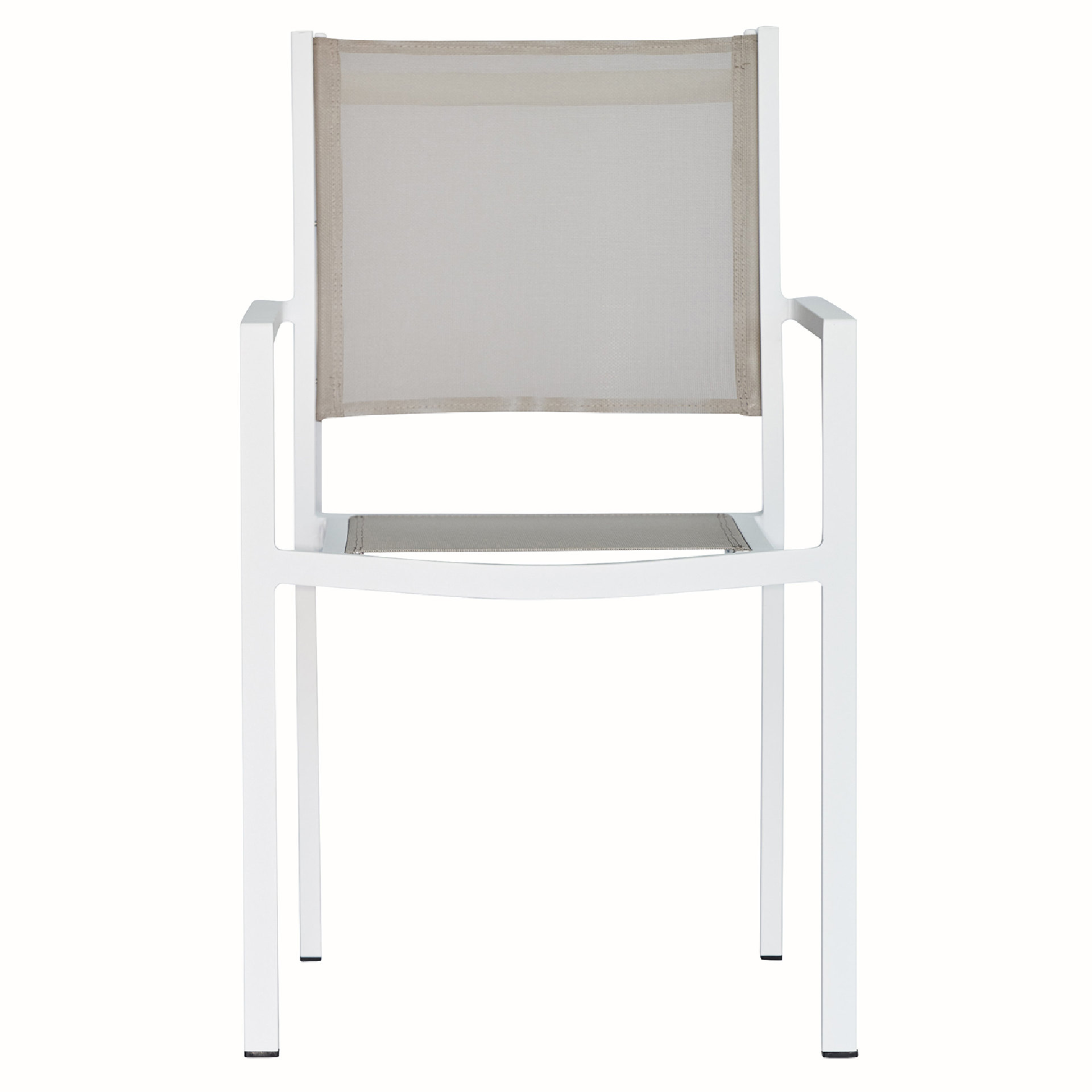 JanKurtz Gartenstuhl Gartensessel Aria Armlehne Textilene Aluminium stapelbar