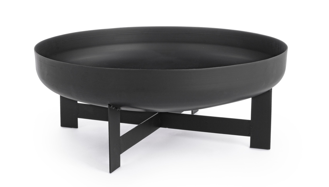 Feuerschale Caldo aus Hitzebeständigen Stahl Schwarz, Ø 60 cm Feuerschale Caldo aus Hitzebeständigen Stahl Schwarz, Ø 60 cm