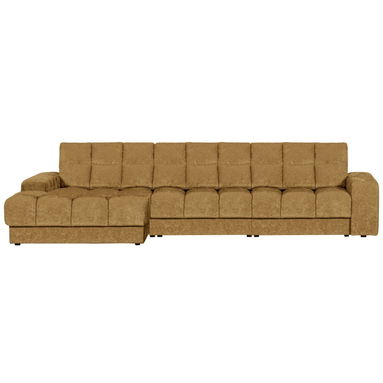 Chaiselongue Date aus Webstoff Links, Gold Chaiselongue Date aus Webstoff Links, Gold