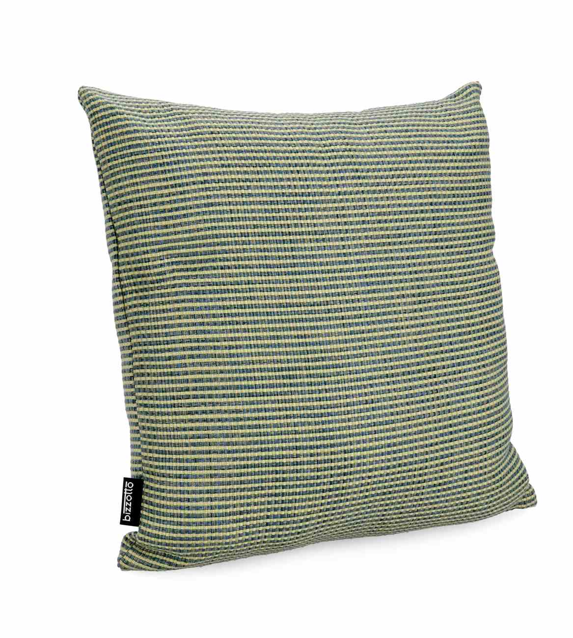 Outdoor Kissen Merve aus Melange-Stoff 50x50 cm, Grün Outdoor Kissen Merve 2er-Set aus Melange-Stoff 50x50 cm, Grün