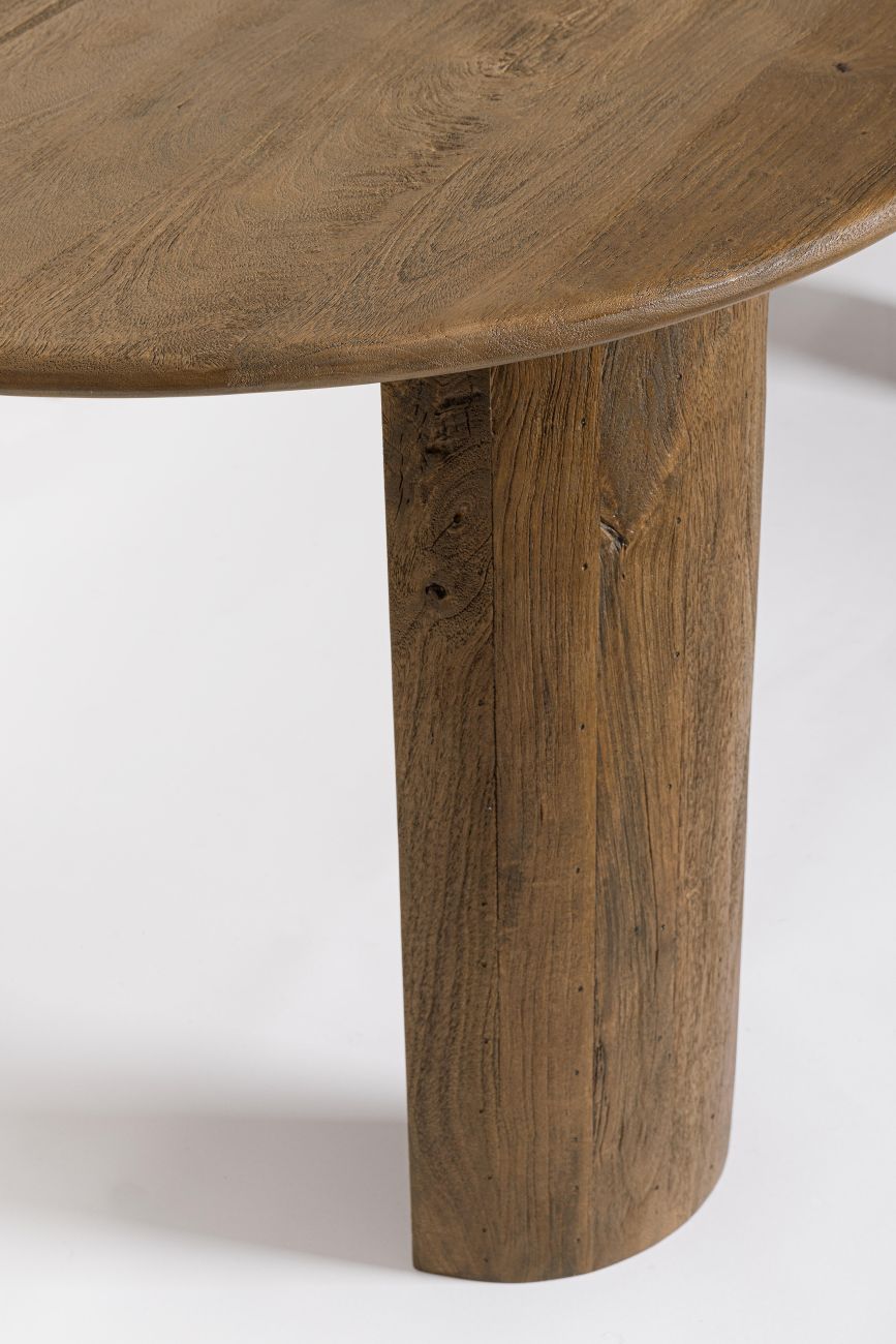 Esstisch Orlando aus Mangoholz, Braun