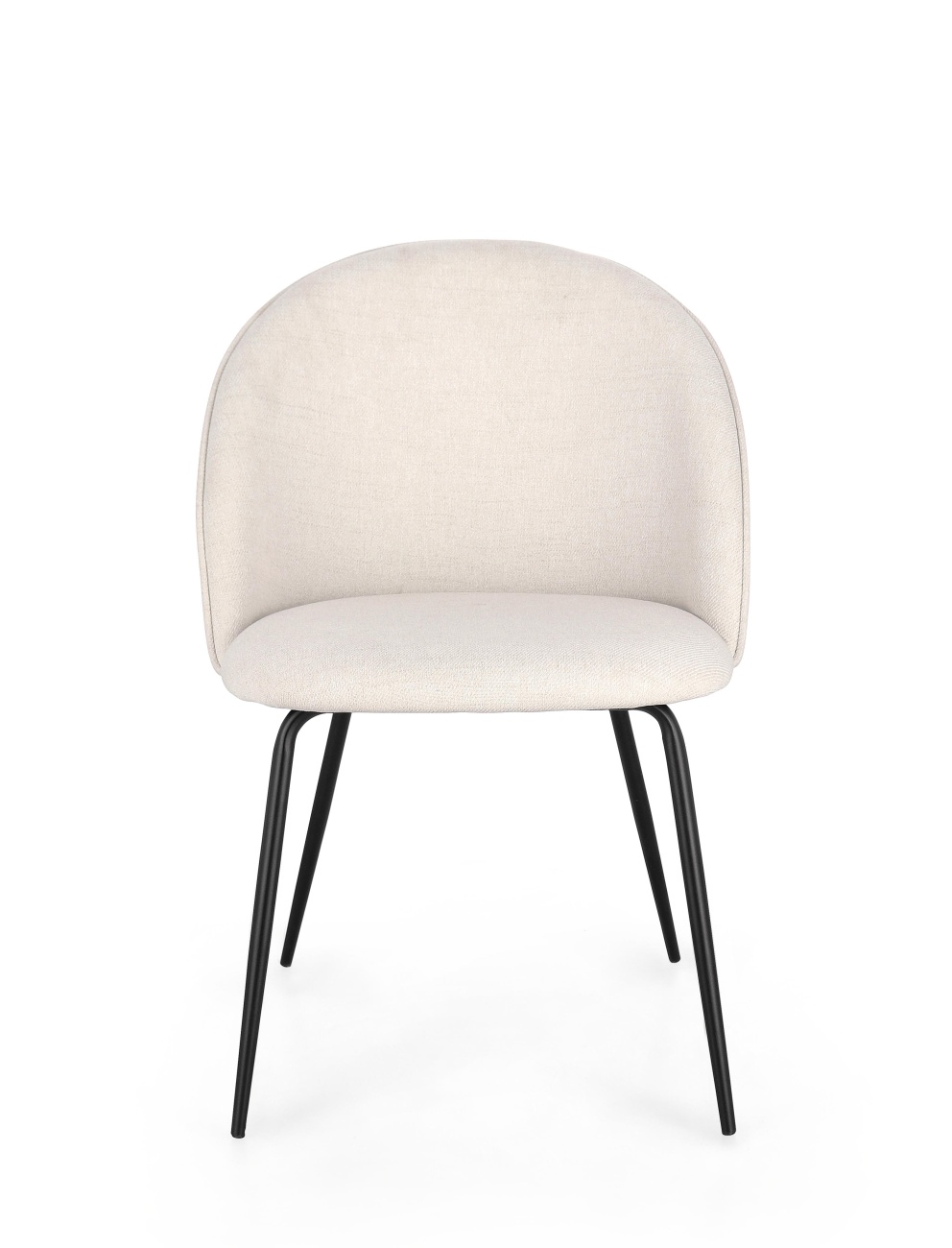 Esszimmerstuhl New Tanya 4er-Set aus Stoff, Eis