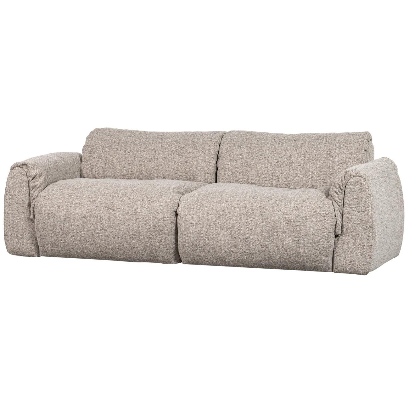 Sofa Baggy 2-Sitzer aus Melange-Stoff, Natur Sofa Baggy 2-Sitzer aus Melange-Stoff, Natur