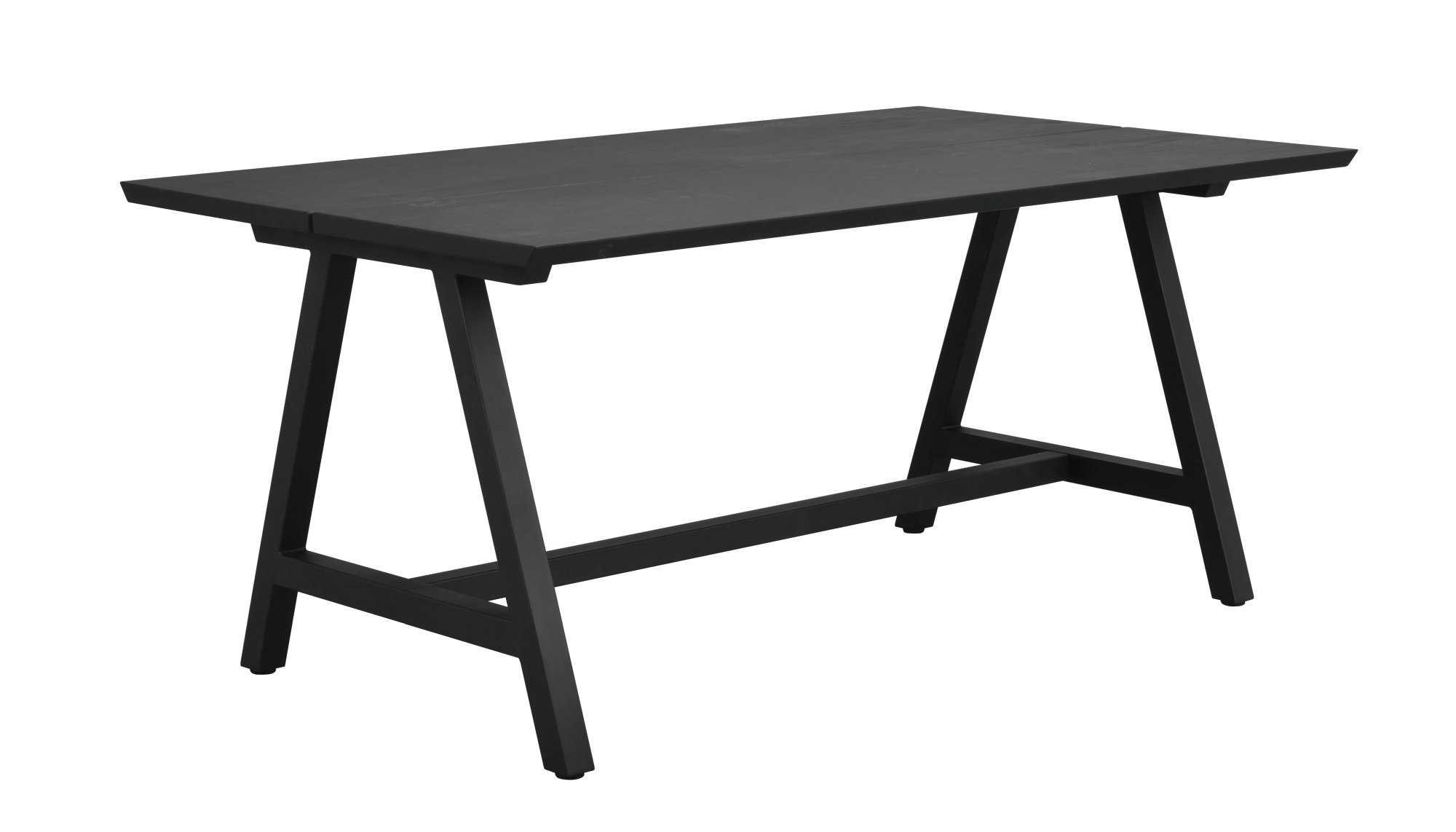 Esstisch Carradale A-Gestell Plus, Eiche Schwarz, 170x100cm passt perfekt in stilvolle Wohnräume. Esstisch Carradale A-Gestell Plus, Eiche Schwarz, 170x100cm