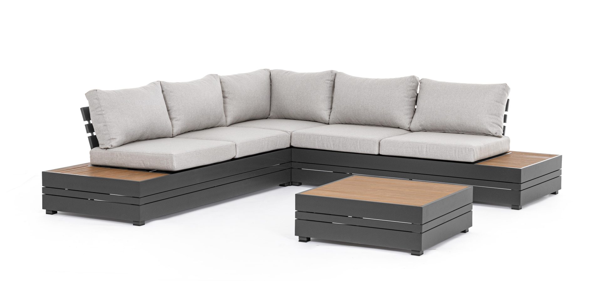 Gartensofa Osten aus Aluminium, Anthrazit Gartensofa Osten aus Aluminium, Anthrazit