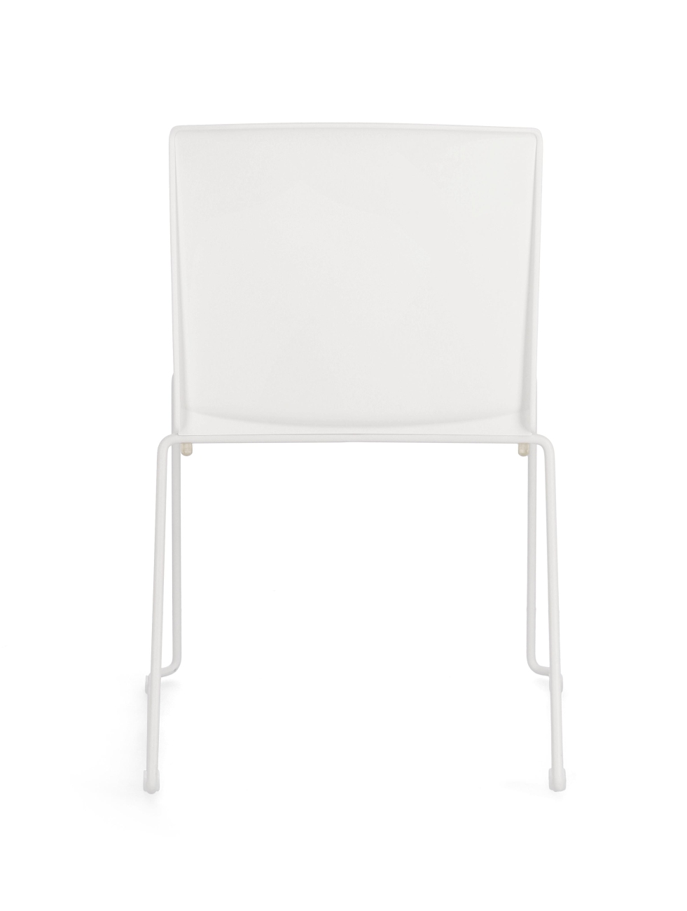 Der Esszimmerstuhl Giulia überzeugt mit seinem modernen Stil. Gefertigt wurde er aus Kunststoff, welches einen weißen Farbton besitzt. Das Gestell ist aus Metall und hat eine weiße Farbe. Der Stuhl besitzt eine Sitzhöhe von 46 cm.