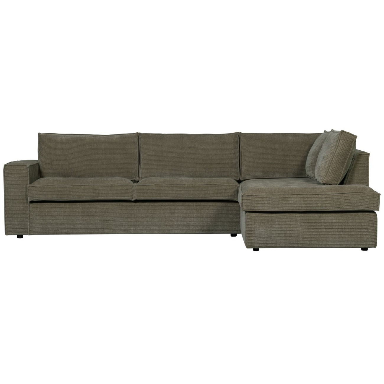 Ecksofa Hajo mit Cordbezug Rechts, Forest Ecksofa Hajo mit Cordbezug Rechts, Forest