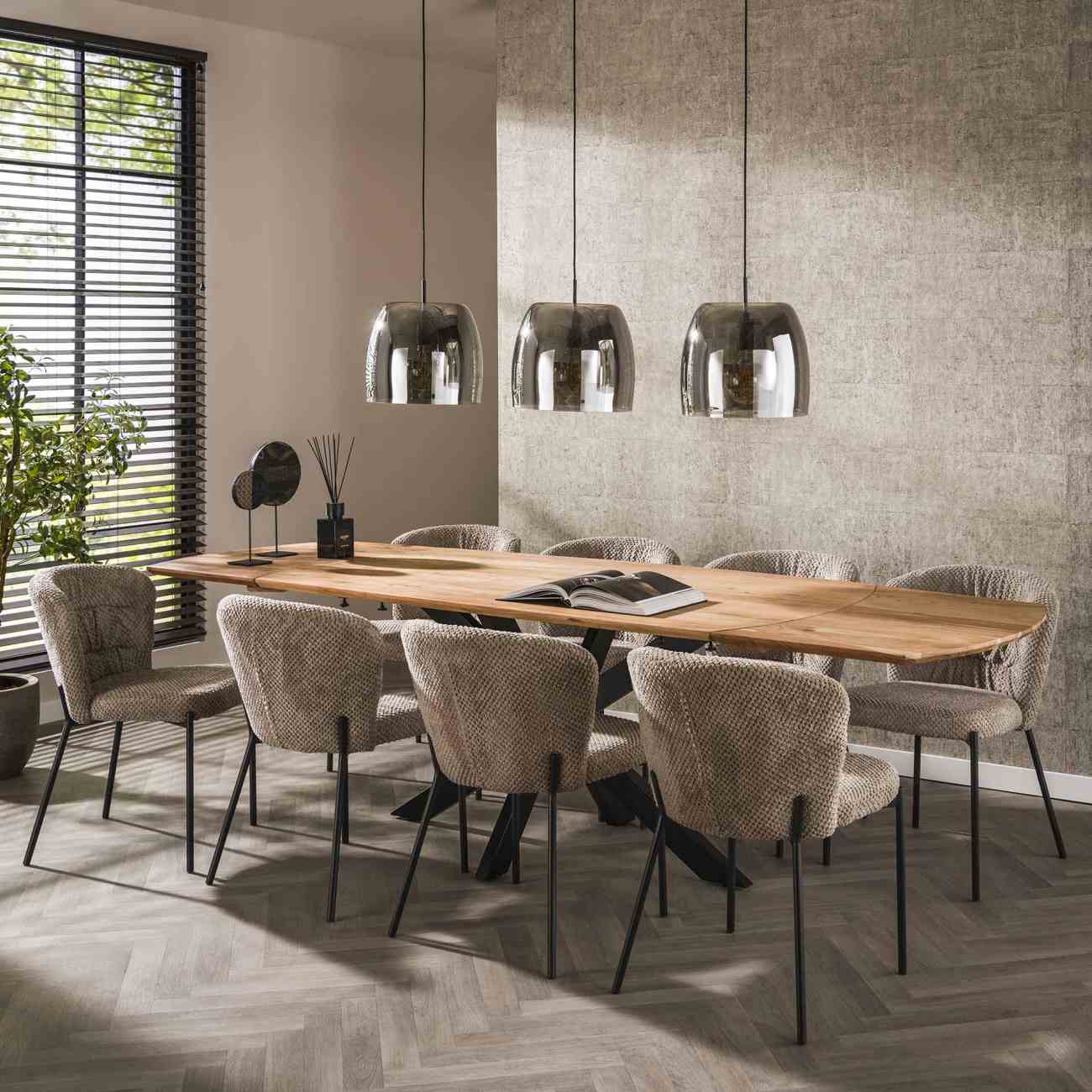 Ausziehtisch aus Akazienholz | modern, verlängerbar, robust
