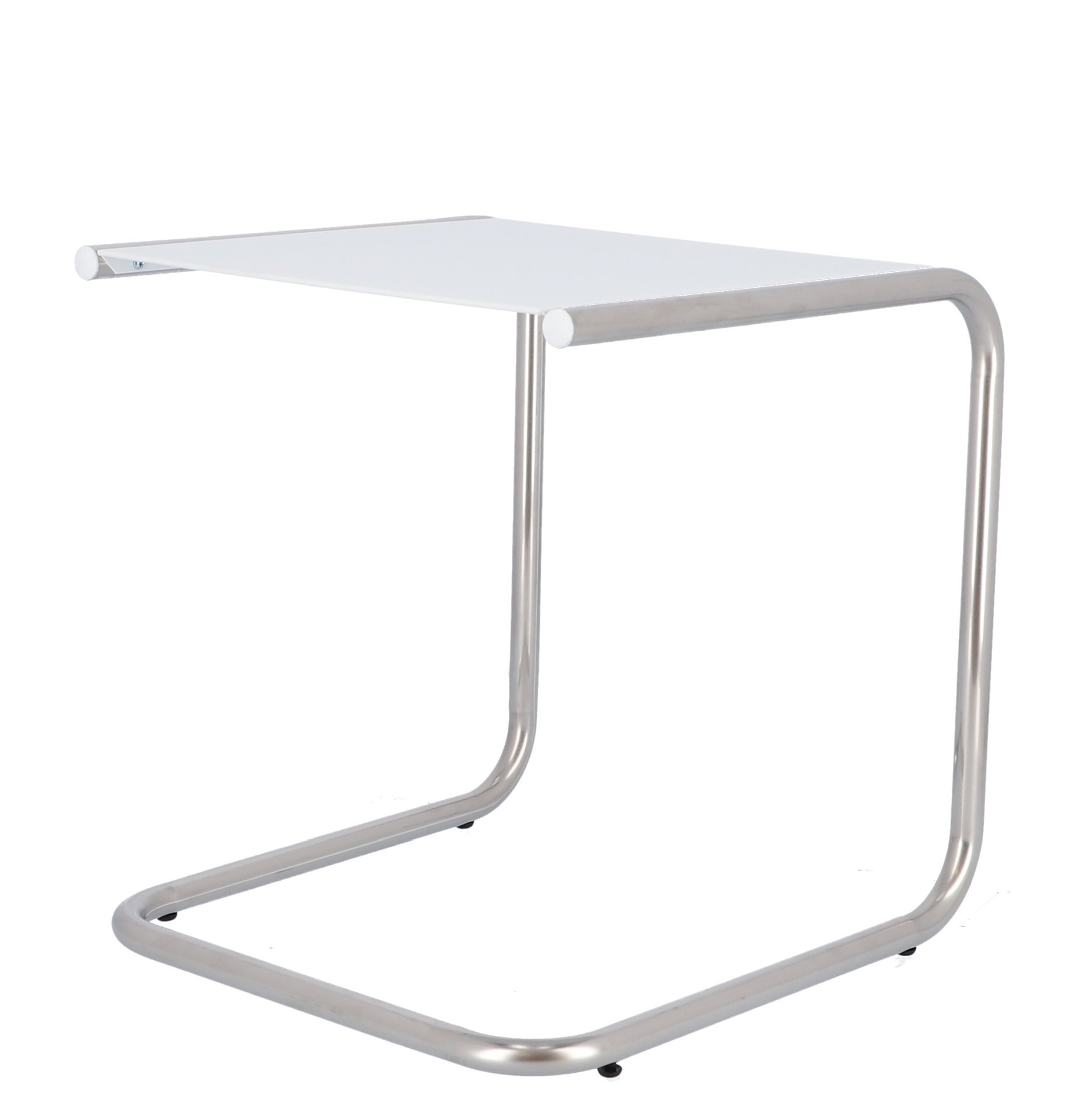 Beistelltisch Club aus Aluminium, Weiß Beistelltisch Club aus Aluminium, Weiß