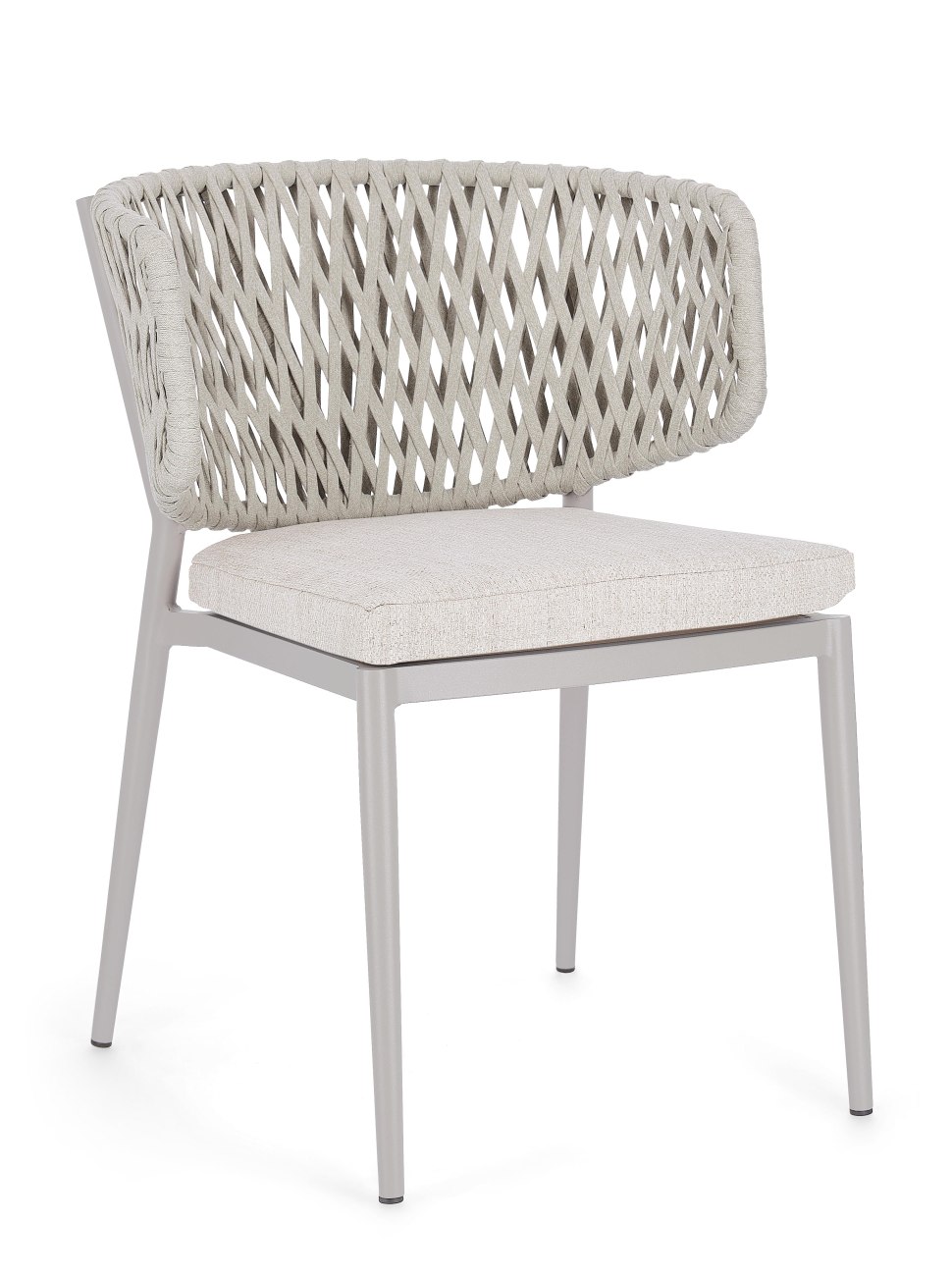 Gartenstuhl Noella aus Aluminium, Sand Gartenstuhl Noella aus Aluminium, Sand