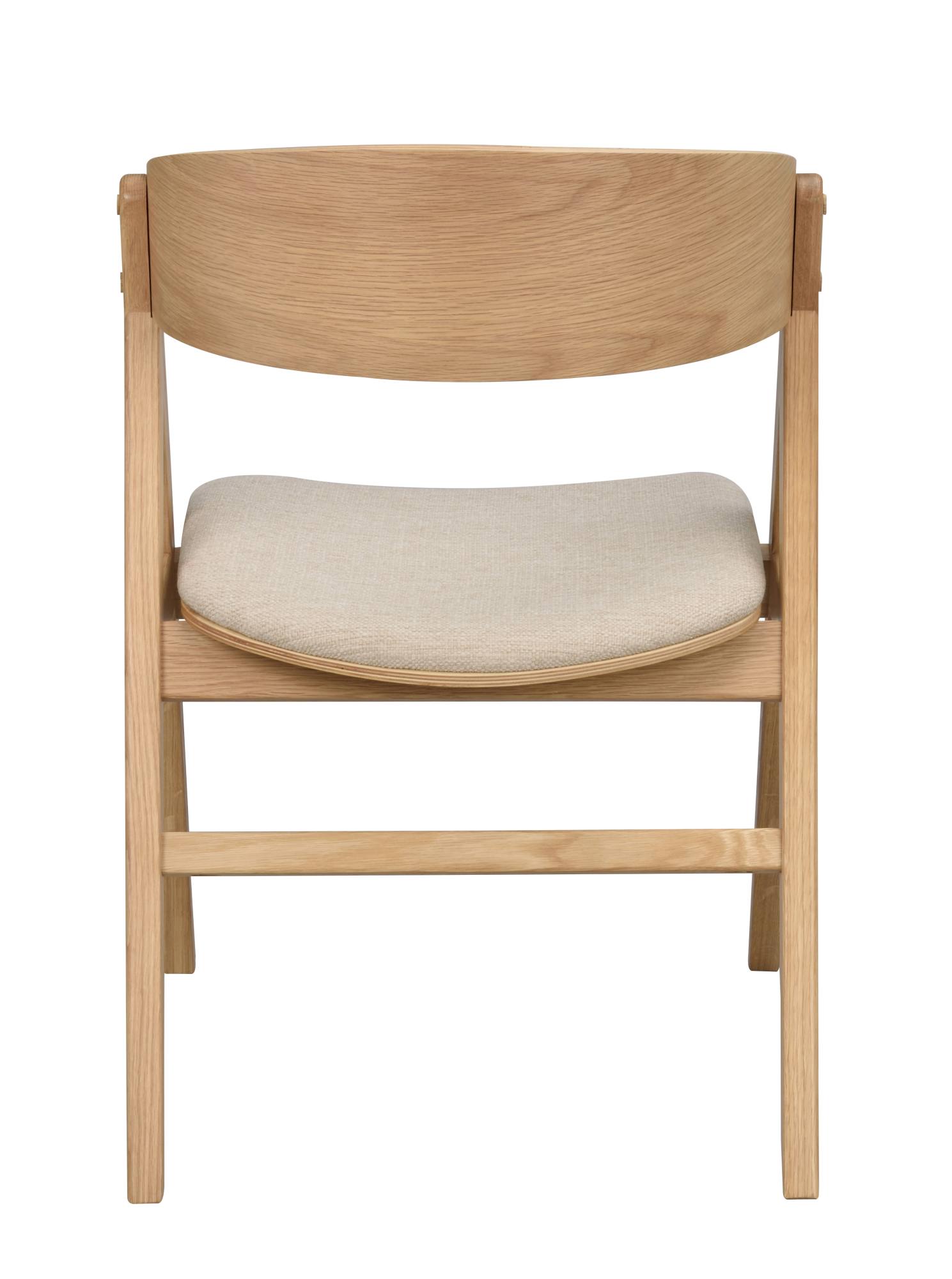 Stuhl Waterton 2er Set Eiche natur, Beige passt perfekt in stilvolle Wohnräume.