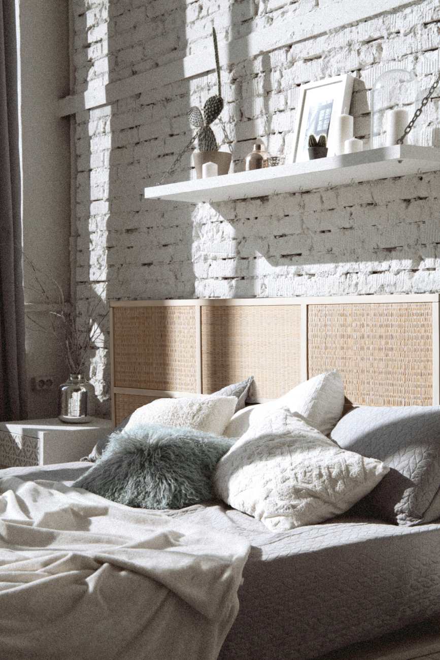 Bettgestell Sahana aus Mangoholz, 160x200 cm