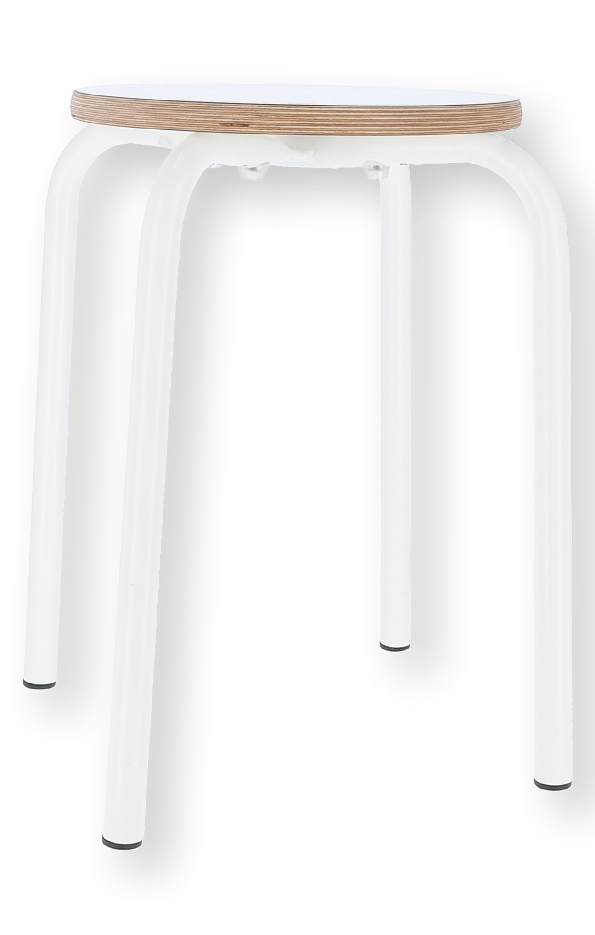 Jan Kurtz Hocker Paris stapelbar Weiss Hocker Paris, stapelbar, Weiß