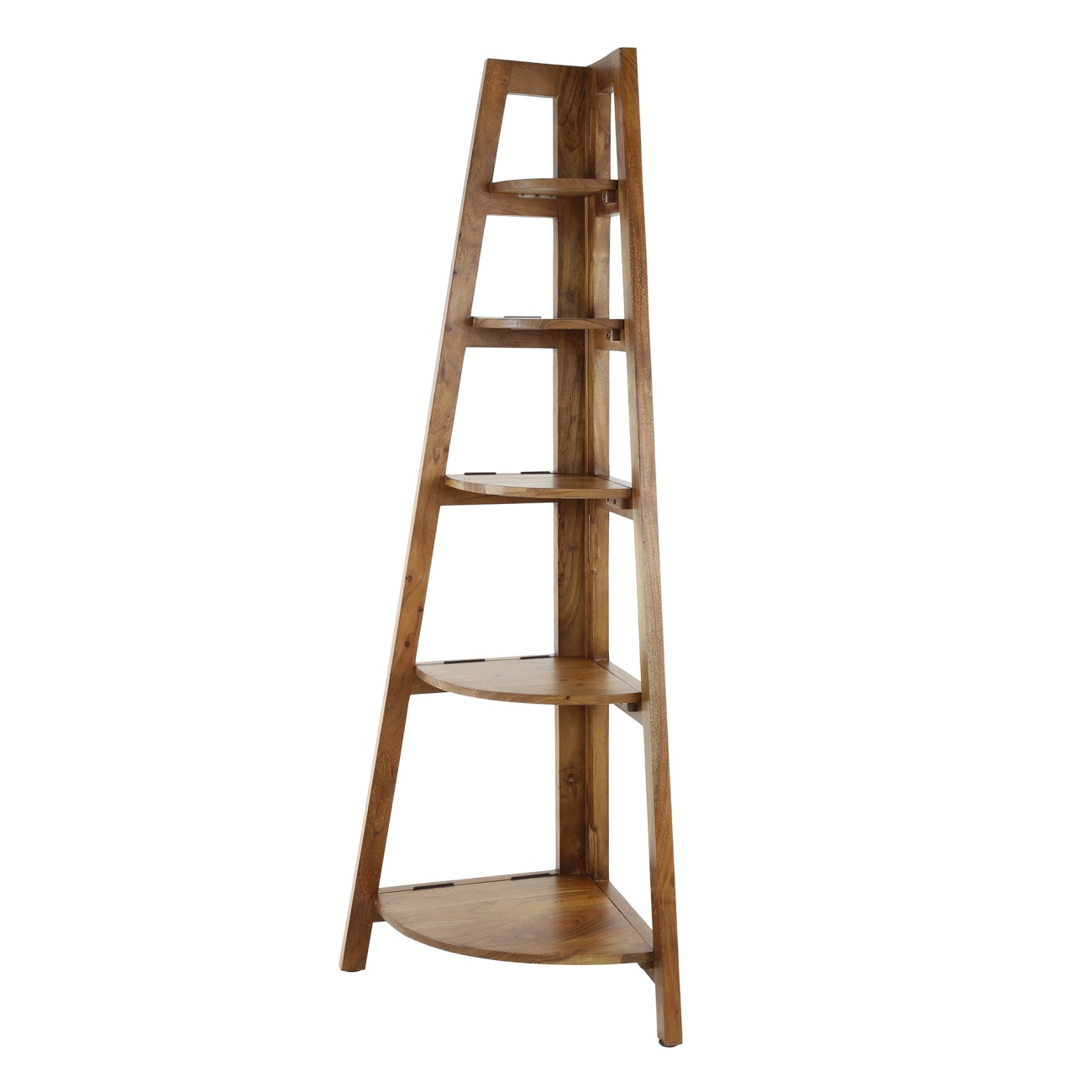 Regal Tridad - Akazienholz massiv Braun, klappbar