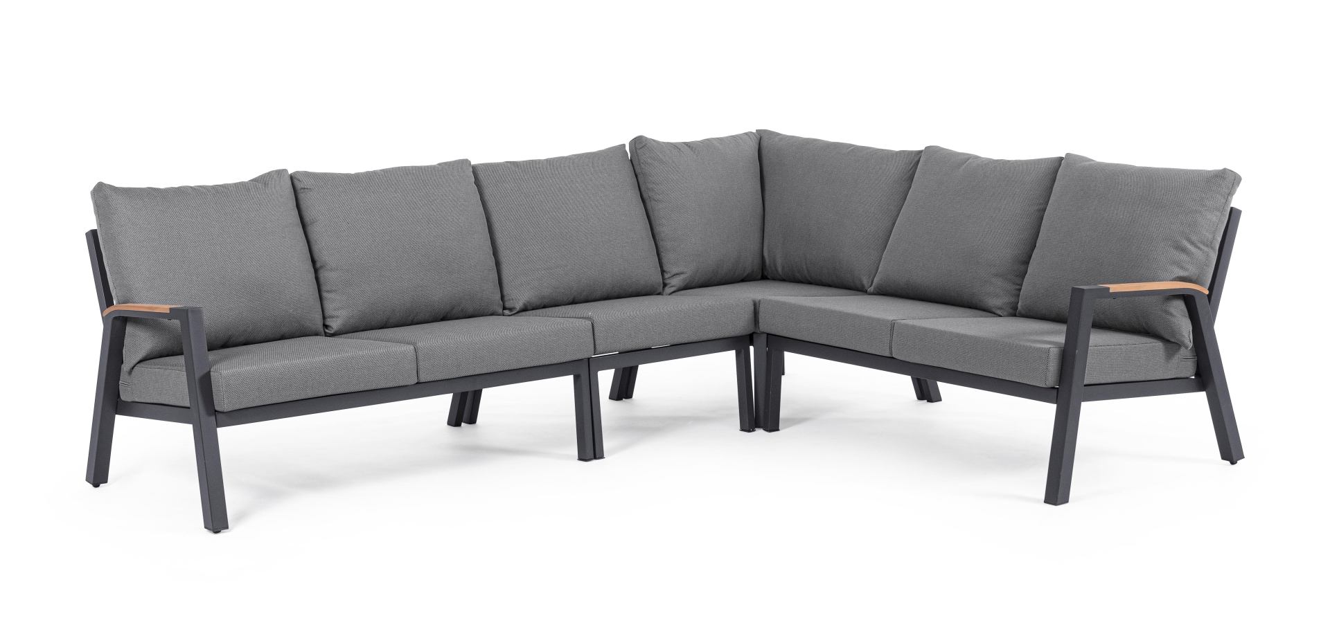 Gartensofa Jacob aus Aluminium, Anthrazit Gartensofa Jacob aus Aluminium, Anthrazit