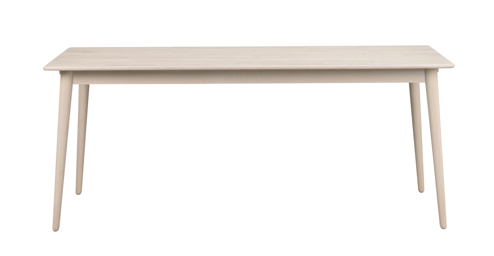 Esstisch Tyler 180x90cm, Eiche Weiß pigmentiert – stilvoller Blickfang für Ihr Zuhause.